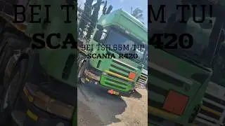 Bei 65am hozi na trela scania R420