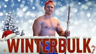 R&uuml;cken, Bizeps und bisschen Beine 🔴LIVE - Winterbulk Tag 48