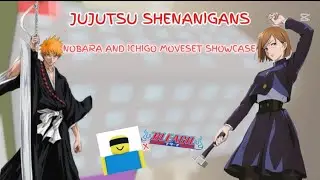 *JJS SKILLBUILDER* MEDIUM QUALITY ICHIGO AND NOBARA MOVESET SHOWCASE! | JUJUTSU SHENANIGANS