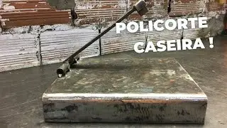 Policorte Caseira/ Suporte Caseiro Para Lixadeira!