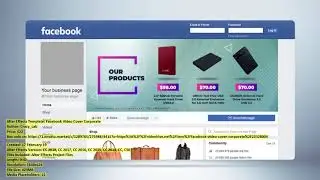 Facebook Video Cover Corporate | After Effects Template | VideoHive 23328004