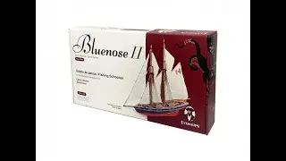Everships - Bluenose II, 1/135, 9.8003 Apžvalga (unboxing)