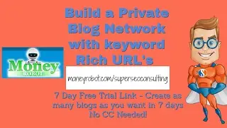 How to build a Local SEO Private Blog Network based on your keywords FREE!
