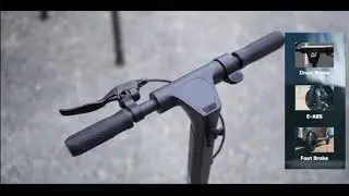 G-Cycle Pro Electric Scooter, Max 500W Motor, 18 Miles Long Range, 8'' Tire, Triple Braking System,