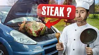 Faire cuire un steak sous un capot : &Ccedil;A FAIT QUOI ?