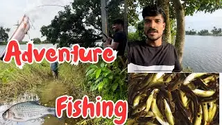 ആരും പോകാൻ പേടിക്കുന്ന വഴിയിൽ ഒരു fishing | Adventure Fishing Kottayam | High tech vlogs #fishing