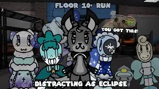 PLAYING AS ECLIPSE! || FLOOR 10+ || IT WAS HELL! BUT FUN? || #dandysworld #gameplay #video #silly  