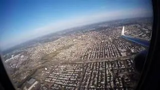 EWR - MIA takeoff and landing 2016 737-800 American Airlines