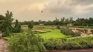 BITS-Pilani, Pilani Campus; view from Faculty Division 2 Building during Evening