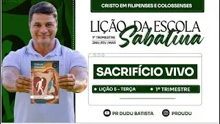 Lição da  Escola Sabatina ADULTOS , Terça 27/01/26  