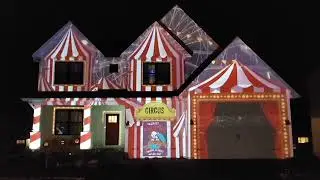Halloween 2019 - Circus House Projection Mapping