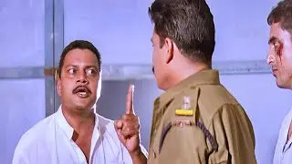 ತನ್ನನ್ನು ಕೊಲ್ಲಲು Acid ರಾಜನ ಕಳುಹಿಸಿದ ಪೊಲೀಸ್'ಗೆ ಉಗಿದ ಸಾಯಿಕುಮಾರ್ | Central Jail Movie Super Scene
