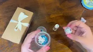 Junior Snow Globe Craft Kit by Scribble and Scratch #snowglobes #crafts #christmasornaments