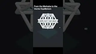 From the Merkaba to the Vector Equilibrium #art #geometry #SacredGeometry #MeditationTools