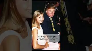 Very interesting childhood photos of Ivanka Trump #ivankatrump #childhood  #celebritylooks