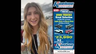 GM Certified Used Truck sale at Koehne Chevy, GMC, Marinette Wisconsin