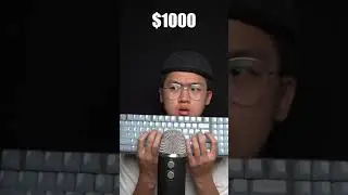 $1 vs $1000 KEYBOARD #asmr #shorts