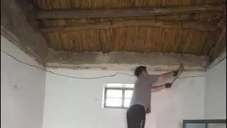 【8】Renovation of a 40-year-old house （7）Remove suspended ceiling