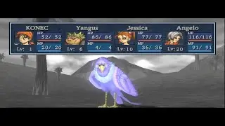Dragon quest VIII Low level challenge (LLC) Boss №11 - Emperea (Hero 1lvl)