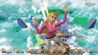 SSBU Mods: 8 Zeldas Battle (Only Blast and Screen KO) #3