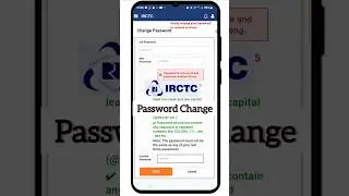IRCTC Password Reset | IRCTC User name Aur password kaise recover kare