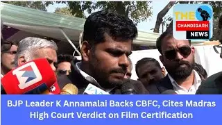 BJP Leader K Annamalai Backs CBFC, Cites Madras High Court Verdict on Film Certification