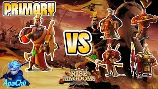 Sun Tzu Prime (Primary) 1vs1 Meta march test results - Rise of Kingdoms