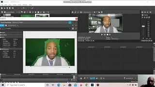 How to make a virtual news green screen Vegas Pro 16