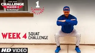 WEEK 4 - SQUAT CHALLENGE | GURU MANN CHALLENGE SERIES |  SEASON 2 | T-SERIES