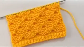 Butterfly Knitting Stitch Pattern For Blankets And Sweater
