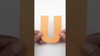Easy Paper Letter Cutting 