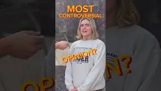 Most CONTROVERSIAL Opinion *shower edition* #shorts