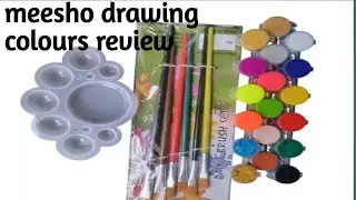Meesho లో మేము తీసుకున్న drawing కలర్స్ #junnu #kids drawing colour #subscribe 