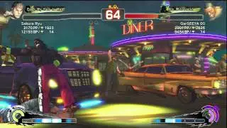 Sakura Ryu (Ryu) vs: GarSEEYA 00 (Deejay) - SSF4:AE TRUE HD  HIGH RANKED MATCHES