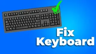 How to Fix Keyboard Keys Not Working Win 11/10/8/7 (2024) (Full Guide)