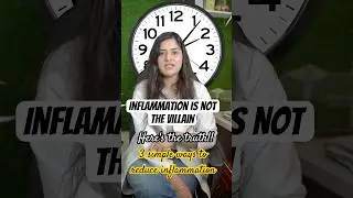Inflammation isn&rsquo;t the villain. Here&rsquo;s the truth! 3 daily habits to calm inflammation naturally.