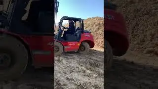 Внедорожный погрузчик Kaida CPCY35 &mdash; Мощность и проходимость в грязи! #qualityforklifts #kaida
