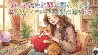 【神展開】※顔も名前も特定※ 次、あなたと恋に落ちる人。性格・イニシャル・出会う場所まで全部教えちゃうニャ！#タロット占い#恋愛#運命の人