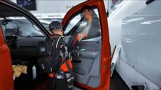 How I Tint a Chevy Silverado Front Windows
