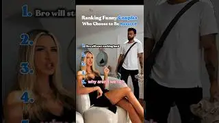 Ranking Funny Couples Who Choose to Be Roasted #funnyvideo #couple #ranking