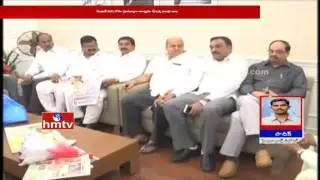 CM KCR Meets Corporators in Camp Office Over Mayor Candidate Selection | HMTV