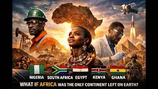 What If Africa Was the Only Continent Left on Earth? Power, Resources, and a New World Order