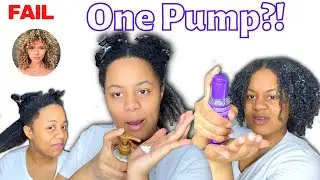 WASH N' GO COMBO Ep.3 + One pump hair product challenge... FAIL!!!