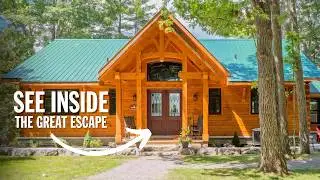 Log Cabin Tour: 1,770 Sq Ft of Rustic Luxury