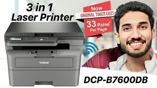 Brother DCP-7600DB Laser Printer Review 🔥 | Best Duplex Laser Printer 2025