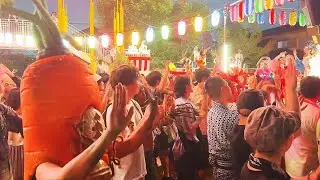 【4K】大和町八幡神社大盆踊り会 2024 「祭りになればいい」&rdquo;唯一無二の盆踊りフィナーレ&rdquo; 水前寺清子【DAIBON】中野区