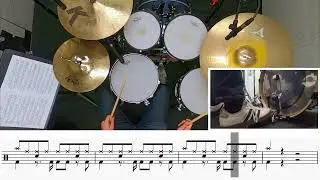 Radiohead - Creep Drum Cover (with Transcription)