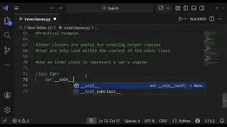 (26) Python Inner Classes | Python for Beginners 2026
