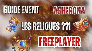 🔥 Freeplayer Event Guide - The Workshop 🌋 - Asherona & Pyro 🔥 - Tip - Hero Wars
