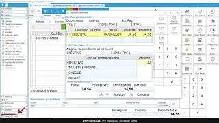 SOFTWARE TPV INTEGRAQS ✅ Ventana Tickets de Venta